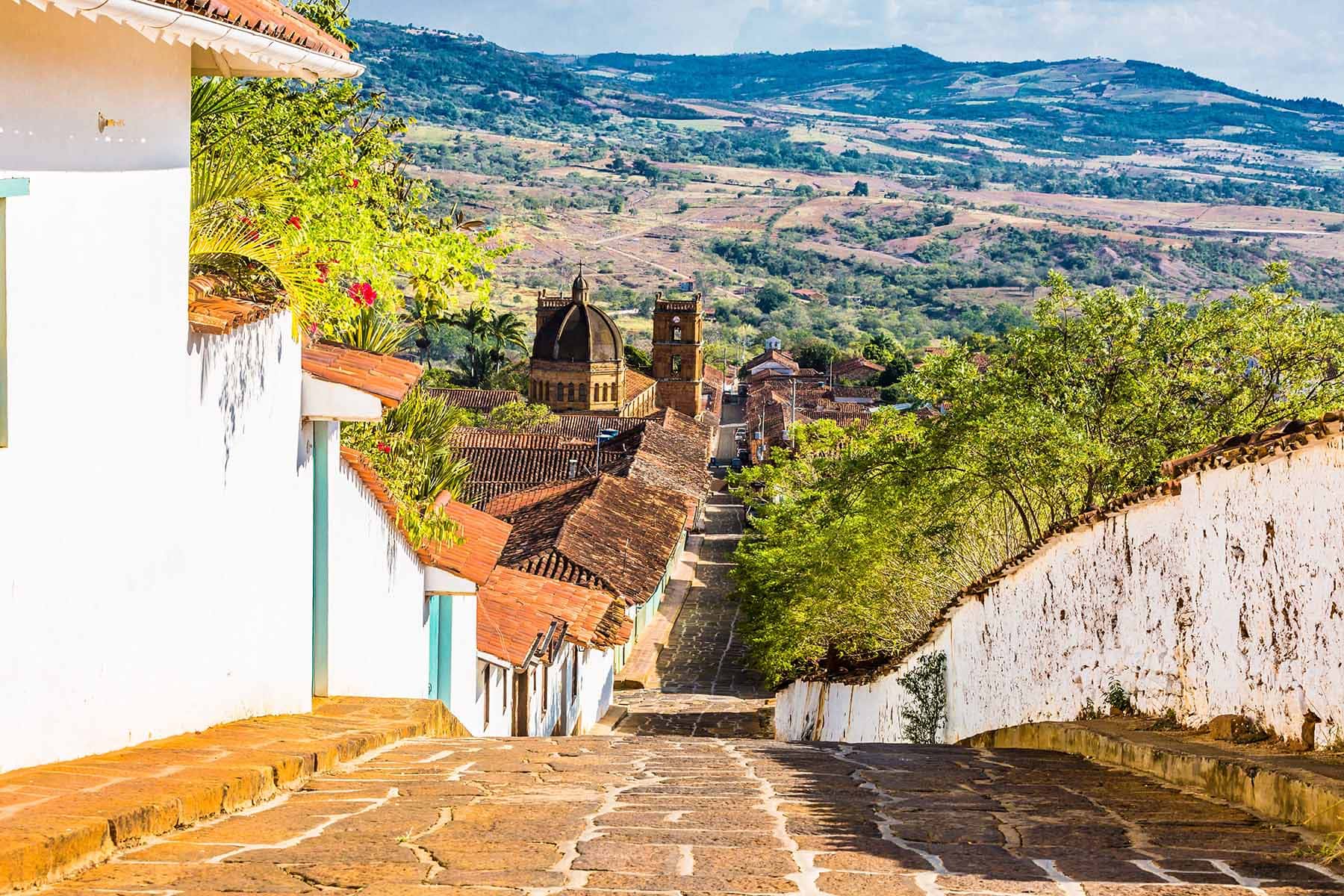 på landsbygden i Colombia
