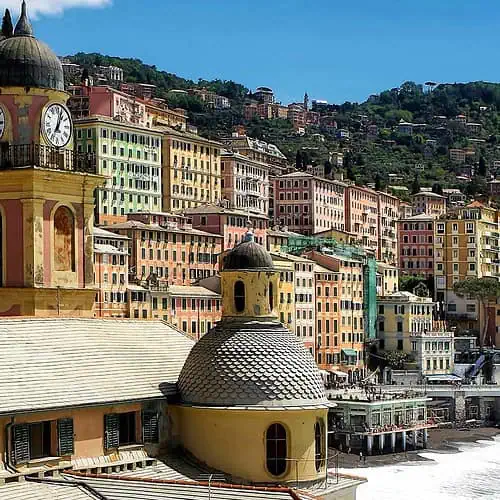 Hamnen i Camogli