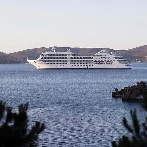 silversea kryssningsfartyg exterior