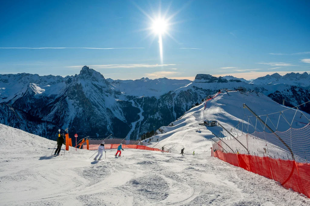 Fantastic slopes in the Dolomites